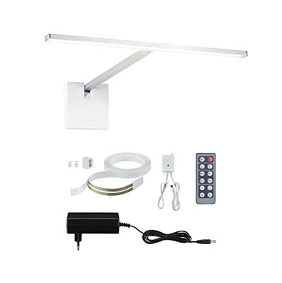 Paulmann Xana SET 95577 LED-schilderijlamp 5.5 W LED Aluminium (geborsteld) Paulmann Xana SET 95577 LED-schilderijlamp 5.5 W LED Aluminium (geborsteld)