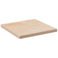 Tafelblad vierkant 40x40x1,7 cm massief grenenhout - thumbnail