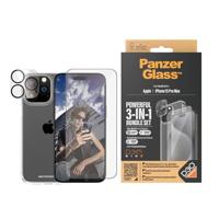 PanzerGlass 3-in-1 Ultra Wide Fit Bundle Glass + Case + Lens Set (hoesje + beschermglas) Apple iPhone 15 Pro Max - thumbnail