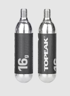 TOPEAK Co2 cartridge 16g threated (2 pieces)