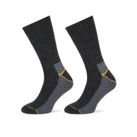 STAPP Thermosokken Heren Yellow 2-pack Antraciet Melange-47/50 - thumbnail
