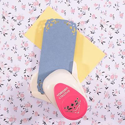 Vaessen Creative • hoekpons sterretje met sierrand 1,7x2,4cm