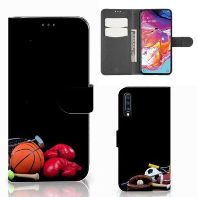 Samsung Galaxy A70 | Wallet Case | met Pasjes | Sports