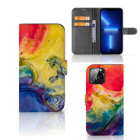 Hoesje iPhone 13 Pro Max Watercolor Dark - thumbnail
