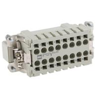 HARTING 09330162616 Pin-inzetstuk Han® E 16 + PE Cage Clamp 1 stuk(s) - thumbnail