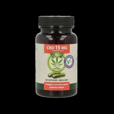 Jacob Hooy CBD+ 15mg Capsules