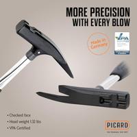 Picard Lathamer | kopgewicht 600 g zonder magneet | gefreesde stalen buis zwart gelakt | 1 stuk - 0060010 0060010 - thumbnail