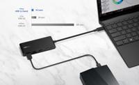 ASUS Dual 4K USB-C Dock DC201 Bedraad USB 3.2 Gen 2 (3.1 Gen 2) Type-C Zwart - thumbnail