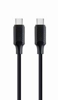 Cablexpert USB-C - USB-C laadkabel 1,5m zwart - max 60W - 9530160 - thumbnail