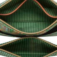 Pip Studio Pip Studio Caryn Cosmetic Bags Combi Jabali Green 26x7.5x18cm/22x1x13cm - thumbnail