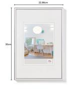 Walther New Lifestyle fotolijst 40x50cm zilver - thumbnail