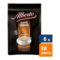 Alberto - Cafe crema - 6x 36 pads - thumbnail