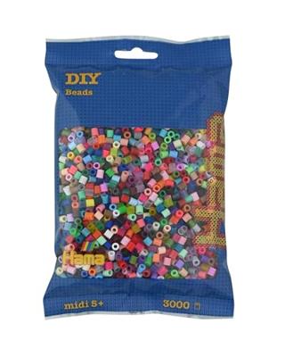 Hama strijkkralen totale mix 3000 stuks