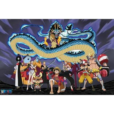 Poster One Piece - the Crew vs. Kaido 91,5x61cm