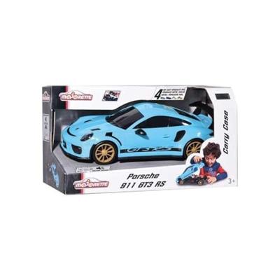 MAJORETTE Porsche draagtas + 4 voertuigen