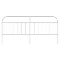 Hoofdbord metaal wit 200 cm - thumbnail