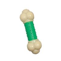 Kauwspeelgoed voor honden Nylabone Extreme Chew Double Action Bacon Munt 2 in 1 Rubber Maat XL Nylon - thumbnail
