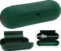 Soellaart Veiligheidsstekkerdoos Waterbestendig 21 X 7 Cm Groen - thumbnail