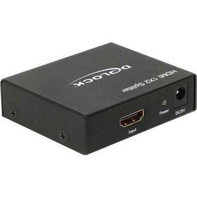 Delock 87701 HDMI-splitter 1 x HDMI in > 2 x HDMI uit 4K