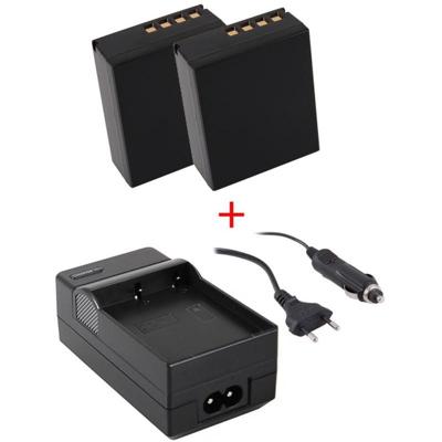 2 x camera-accu's BLH-1 voor Olympus + oplader
