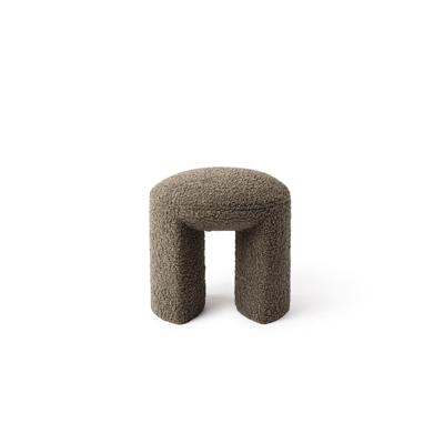 Jesper Home Hocker 'Nachii' Teddy, kleur Plush Moss