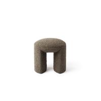 Jesper Home Hocker 'Nachii' Teddy, kleur Plush Moss - thumbnail
