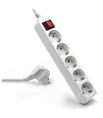 Stopcontactenstrip 5 Tomas met Interruptor Ewent EW3916 (1,5 m) Stopcontactenstrip 5 Tomas met Interruptor Ewent EW3916 (1,5 m)