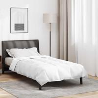 VidaXL Winter dekbed wit 155 x 220 cm veren - thumbnail