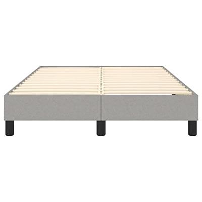 Boxspringframe stof lichtgrijs 120x200 cm Boxspringframe stof lichtgrijs 120x200 cm