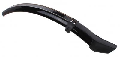 Gazelle Voorspatbord 28 pvc b50g effen zwart