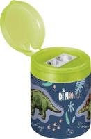Brunnen puntenslijper Dino junior 4 x 5,5 cm staal blauw/groen - thumbnail