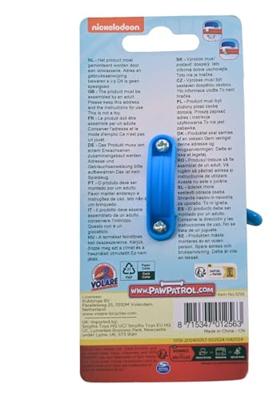 Paw Patrol fietsbel - jongens - blauw