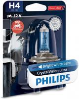Philips Automotive 12342CVUBW Halogeenlamp CrystalVision ultra H4 60/55 W 12 V - thumbnail
