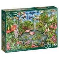 Falcon de luxe Tropical Conservatory 1000pcs Legpuzzel 1000 stuk(s) - thumbnail