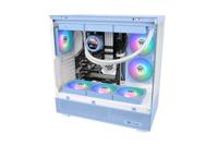 Thermaltake CL-F199-PL14BU-A koelsysteem voor computers Computer behuizing Ventilator 14 cm Blauw 3 - thumbnail