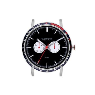 Horloge Uniseks Watx & Colors WXCA2747 Zilverkleurig (Ø 44 mm)