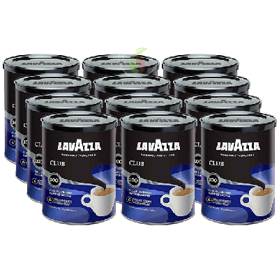 Lavazza - gemalen koffie - Club Tin Lavazza - gemalen koffie - Club Tin