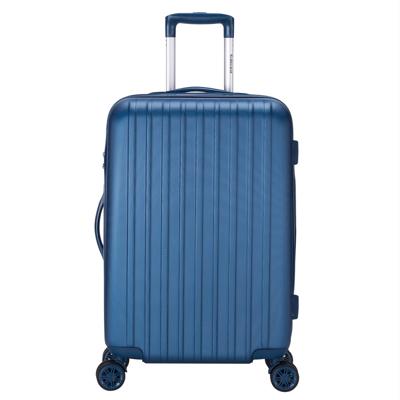 Decent Tranporto One Trolley 66 donker blauw Harde Koffer