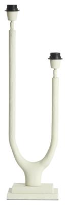 Light & Living Tafellamp 'Gavi' 2-Lamps, kleur Crème (excl. kap)