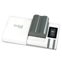 Hahnel UniPal Plus universele oplader met USB (5 V, 1000 mAh) voor Li-ion en AA/AAA batterij 320325 grijs, wit, grijs, wit - thumbnail