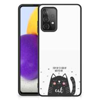 Samsung Galaxy A72 (5G/4G) Hoesje Cat Good Day - thumbnail