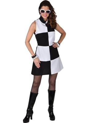 60's jurk "Black/white" 60's jurk "Black/white"