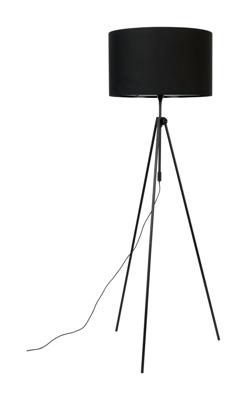 Zuiver Verstelbare Vloerlamp 'Lesley' 153-181cm, kleur Zwart Zuiver Verstelbare Vloerlamp 'Lesley' 153-181cm, kleur Zwart