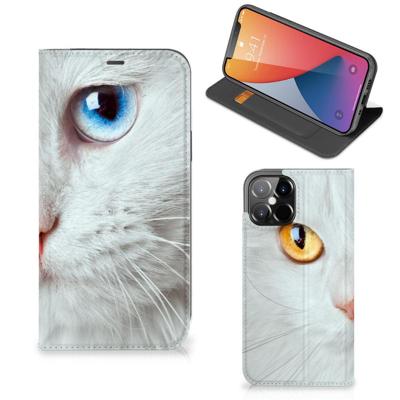iPhone 12 Pro Max | Hoesje maken | Witte Kat