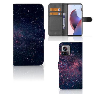 Motorola Edge 30 Ultra | Book Case | Stars Motorola Edge 30 Ultra | Book Case | Stars