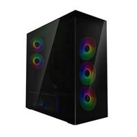 Arctic Xtender Midi-tower PC-behuizing, Gaming-behuizing Zwart - thumbnail