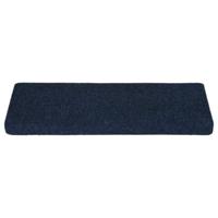 VidaXL Trapmatten 15 st 65x21x4 cm naaldvilt blauw - thumbnail