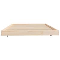 Bedframe zonder matras massief grenenhout 90x200 cm - thumbnail