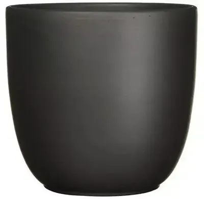 Mica Decorations tusca pot zwart 23x25cm