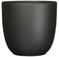Mica Decorations tusca pot zwart 23x25cm - thumbnail
